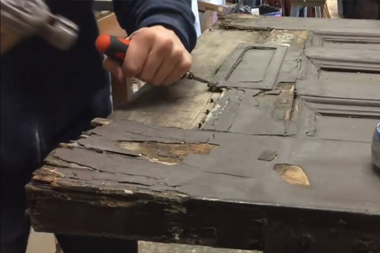 Rancho Murieta-wooden-door-repair